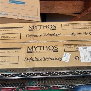 Two Mythos XTR-50 Speakers from Definitive Technology